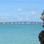 沖縄 浜比嘉大橋　遠景