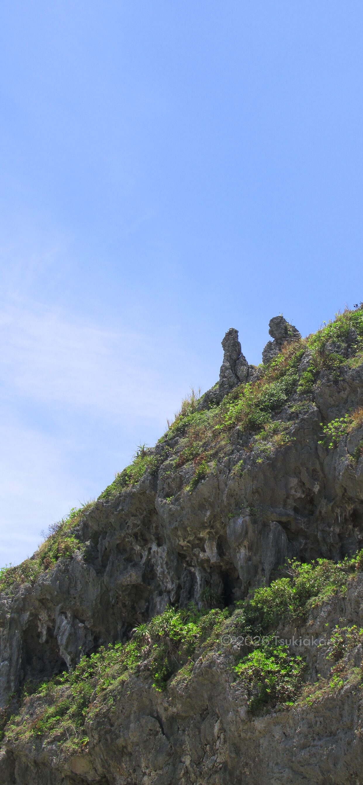 沖縄 浜比嘉島 パワースポット　恋愛待ち受け画像